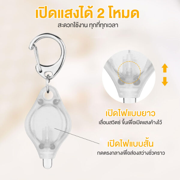 พวงกุญแจไฟ LED